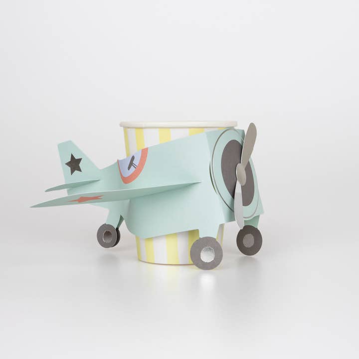 Plane Cups for wholesale by Meri Meri