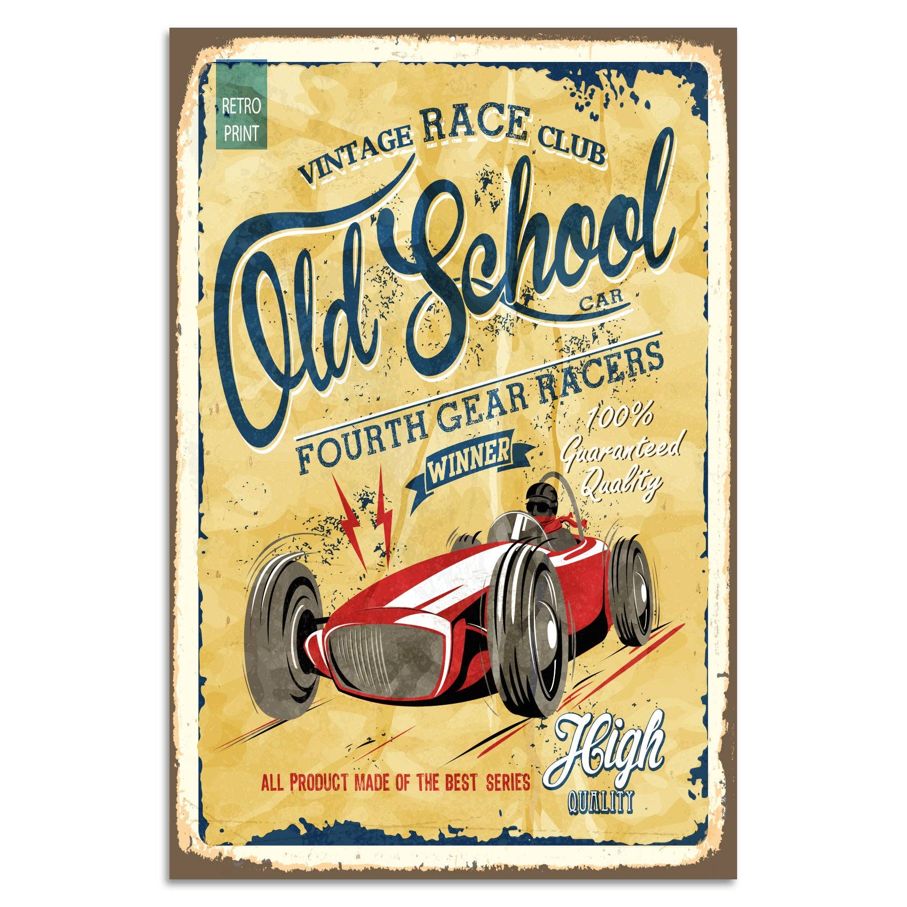 Queence - Wholesale Sign - Tin Sign - Old School..0