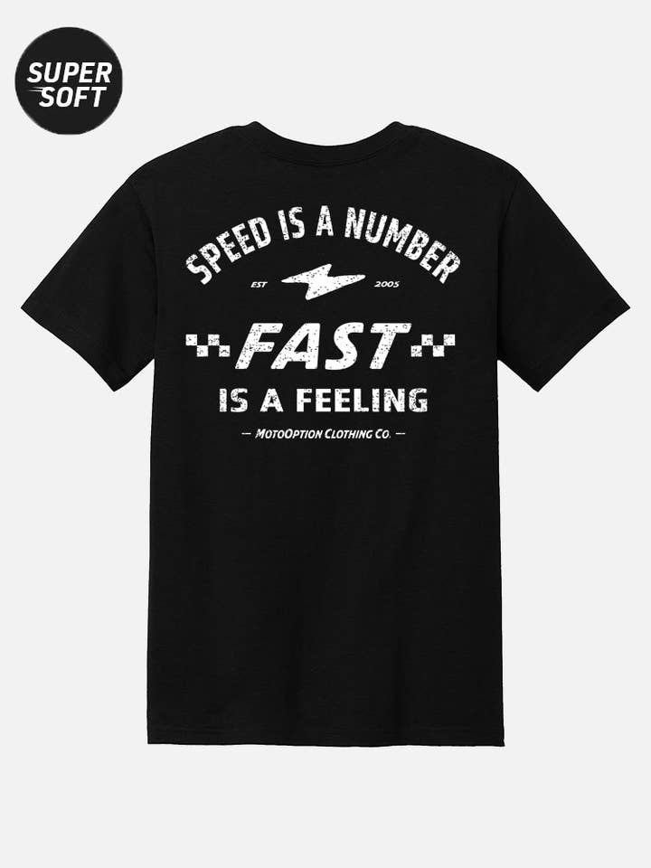 Camiseta Rápida para Hombre - Negro para venta al por mayor de MotoOption