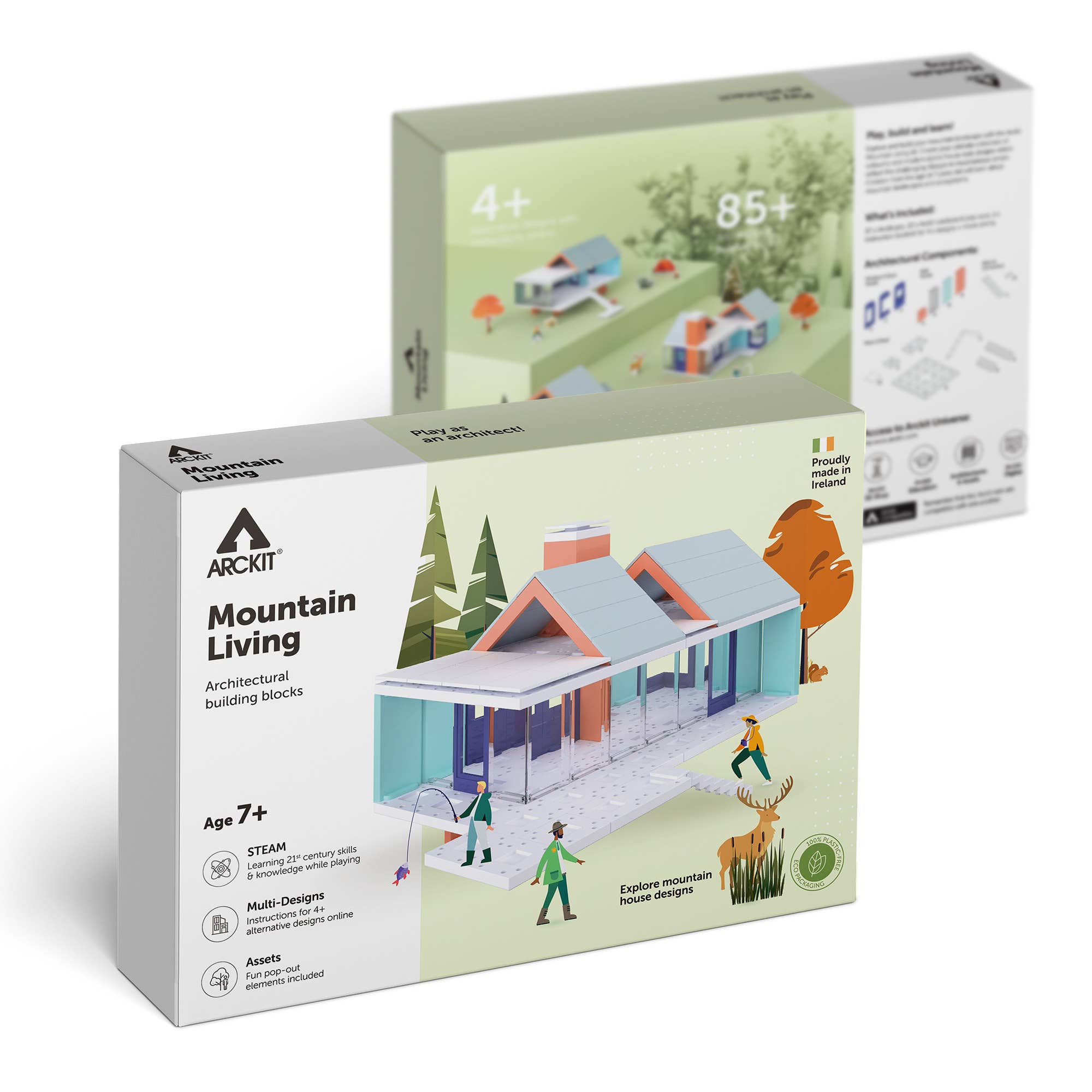 Arckit - Wholesale Building Set - Kids - Arckit Mountain Living Scale Model Architectural Kit6