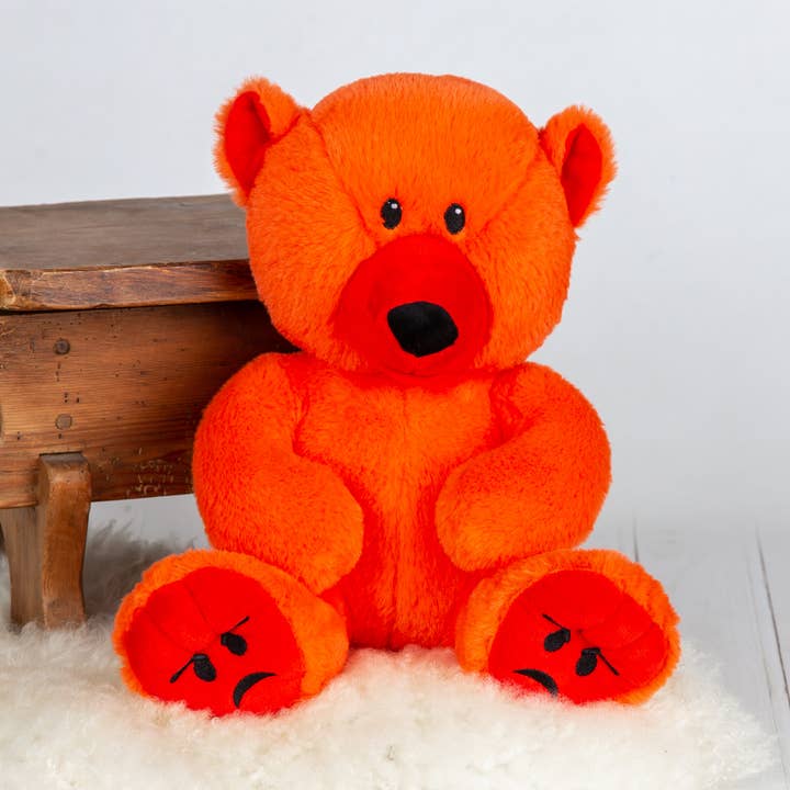 Angry Bear - Plüschtier - Mental Health - Umweltfreundlich für den Großhandel von Mood bear’s