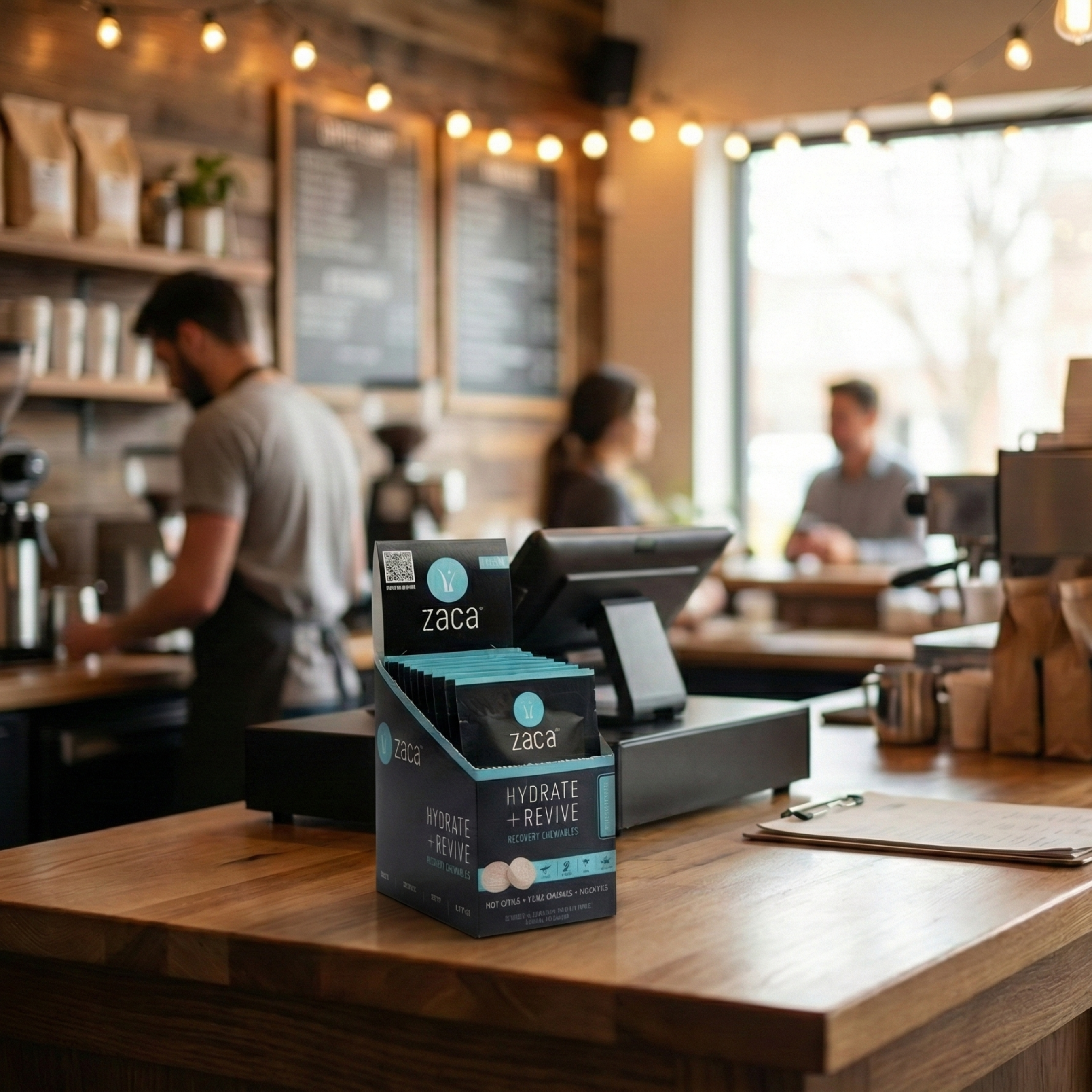 Zaca – Großhandel Pulverförmige Gesundheitsgetränke – Hydrate + Erholung schnell – Berry Kaubares Nahrungsergänzungsmittel3