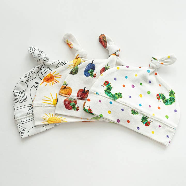 L'ovedbaby - Wholesale Newborn/Knit Hat - Baby - Organic Knotted Hat in Caterpillar