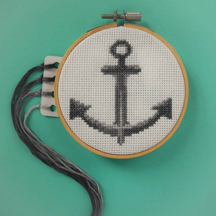 Anchor Cross Stitch Kit for Beginners for wholesale by Knit Knot Krafts