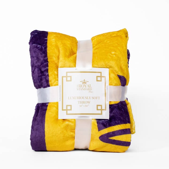 Mardi Gras Flaggenwurf Lila/Grün/Gelb 50x60 für den Großhandel von The Royal Standard