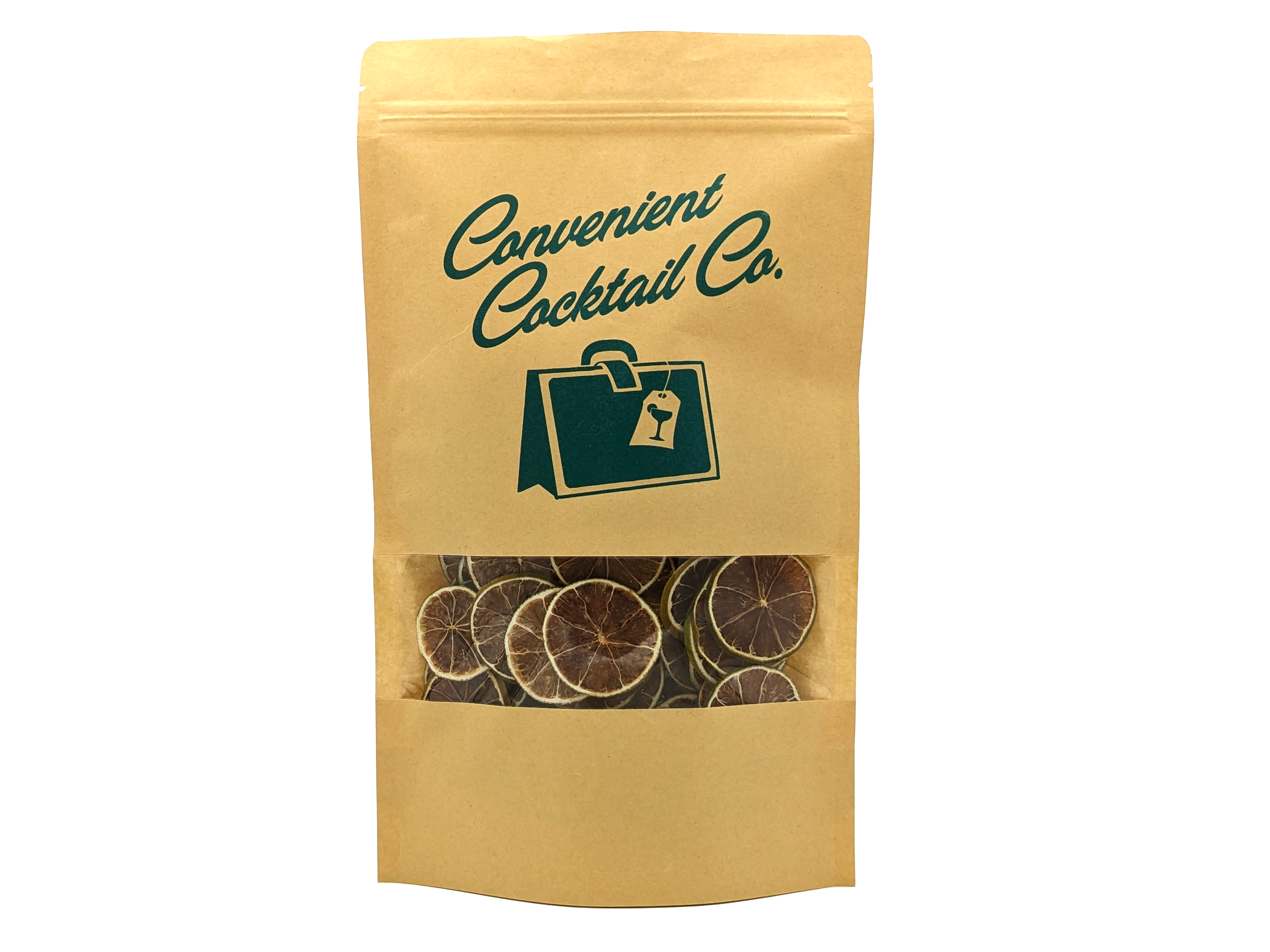 Convenient Cocktail Co. - Wholesale DIY Drink Kit - Dehydrated Lime Wheel Cocktail Garnishes - 20ct Bags1