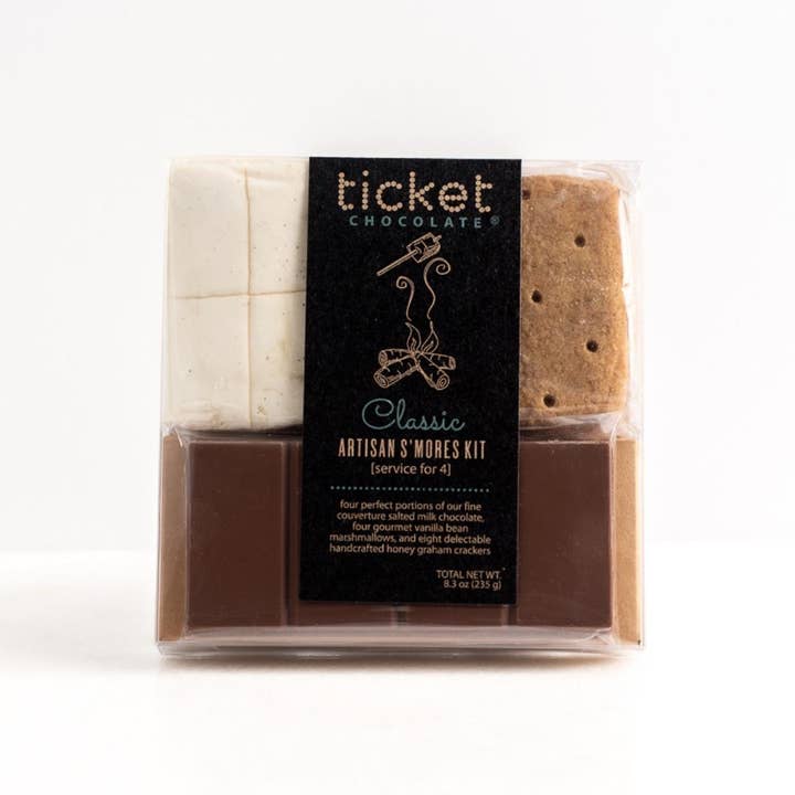 Ticket Chocolate - Wholesale Chocolate Covered Sweets - Artisan S'mores Kits