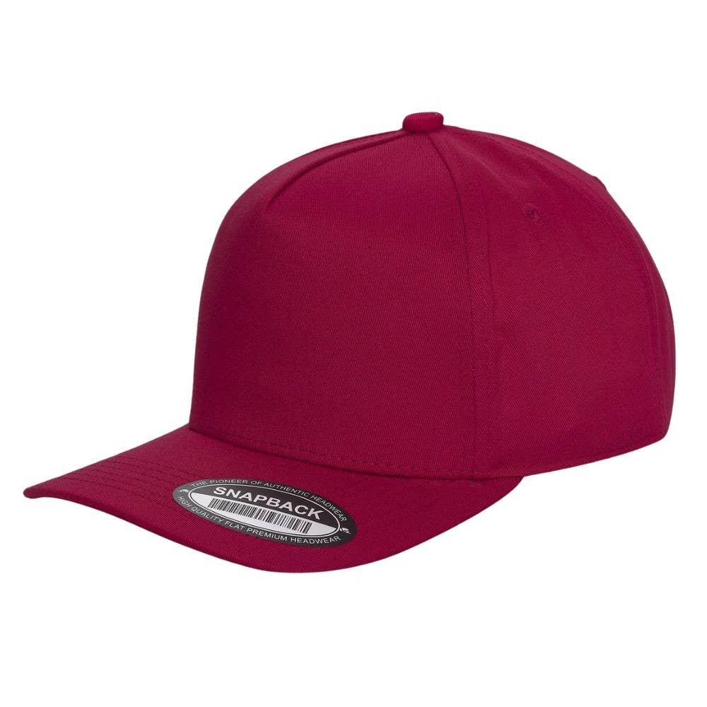 DOBBI - Wholesale Flat Brim Cap - Unisex - 5 Panel Snapback Caps6