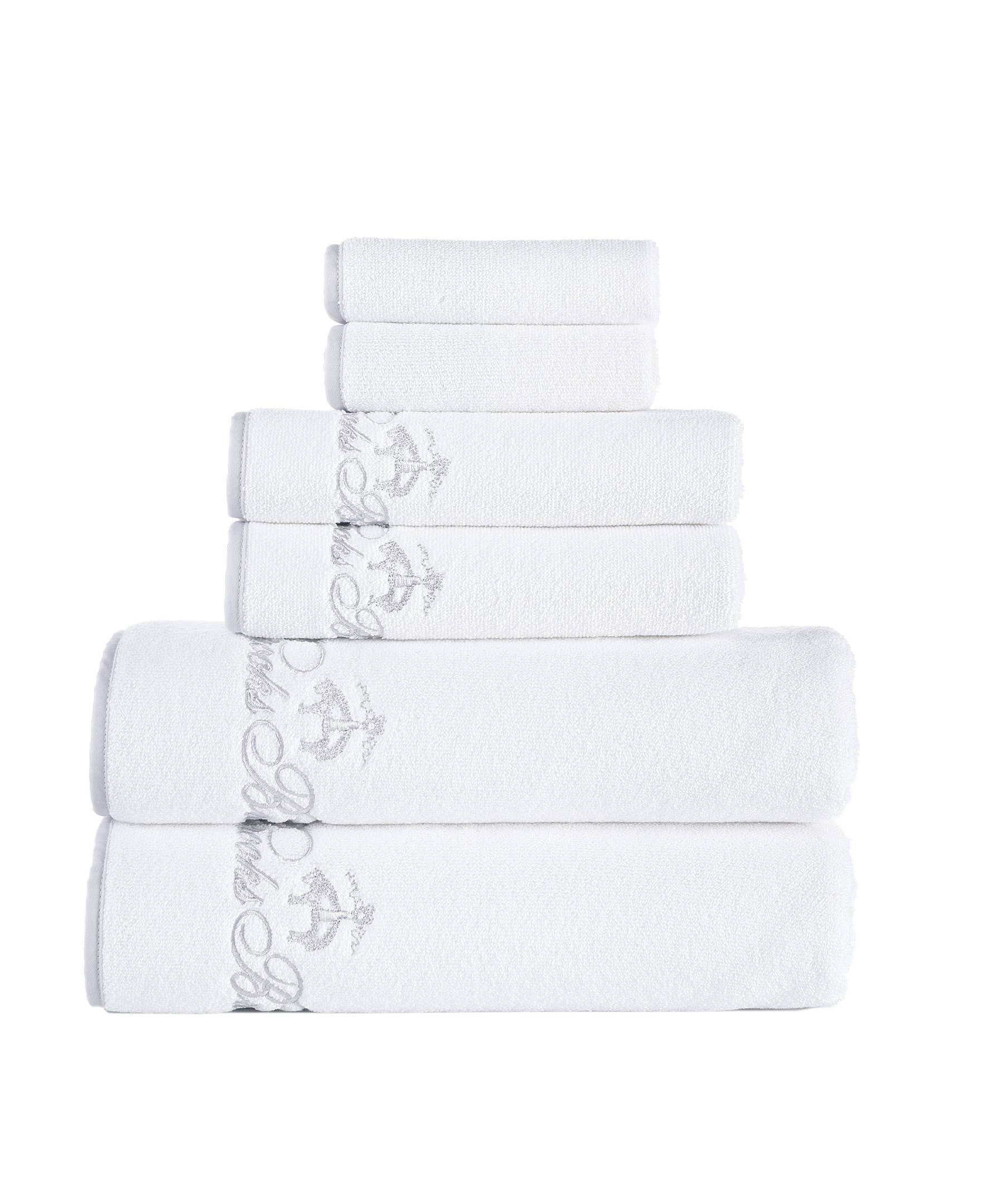 Brooks Brothers - Wholesale Towel Set - Brooks Brothers Contrast Frame 6 pcs Towel Set4