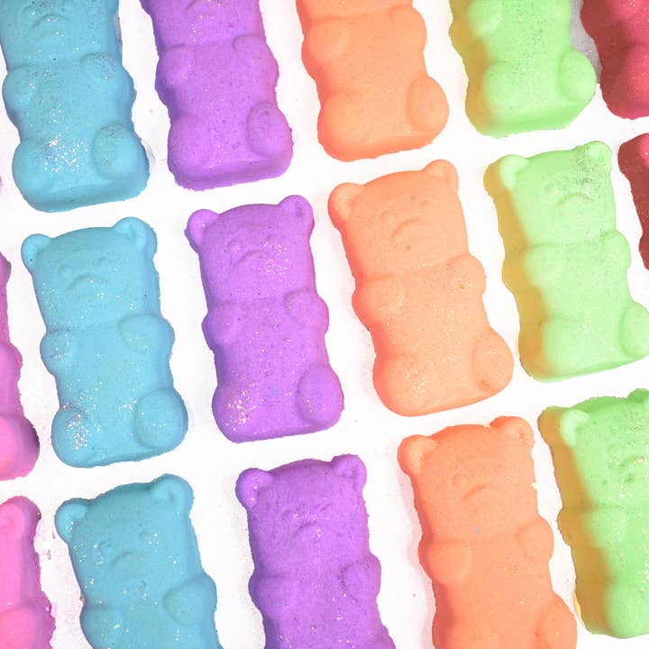 Indulgence Bath Bakery - Wholesale Bath Bomb/Fizz - Yummy Gummy Bath Bomb Bears