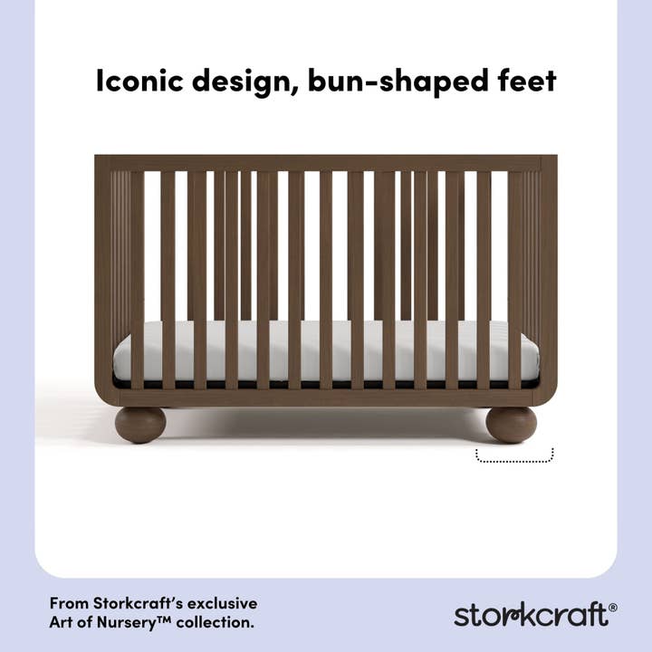 Storkcraft - Wholesale Bed - Kids & Baby - Storkcraft® Amalfi™ Deluxe 5-in-1 Convertible Crib with Bonus Toddler Guardrail64