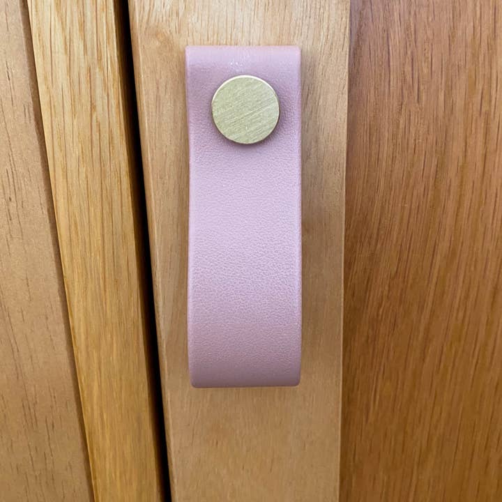 Skylos Collective - Wholesale Knob/Pull - Vegan Leather Cupboard Door Drawer Pull14