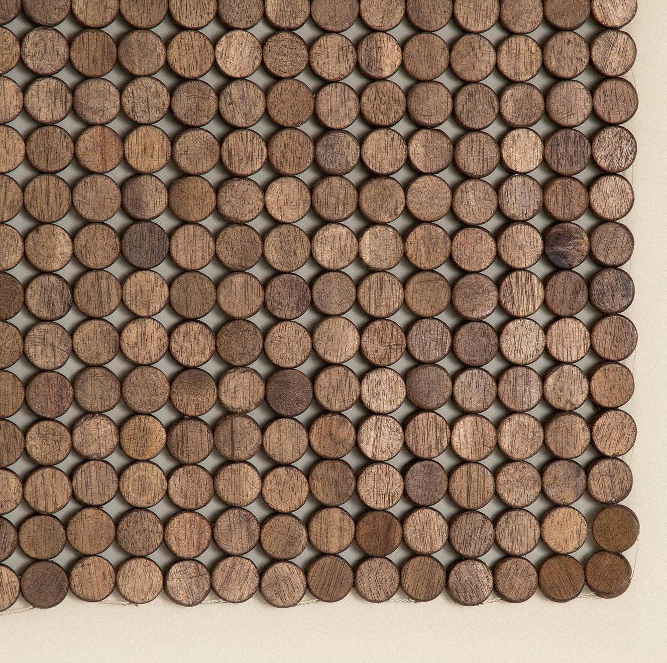 home mart goods - Wholesale Bath Mat - 20" x 28" - Brown Non-Slip Bottom Quick Dry Natural Bath Mat1