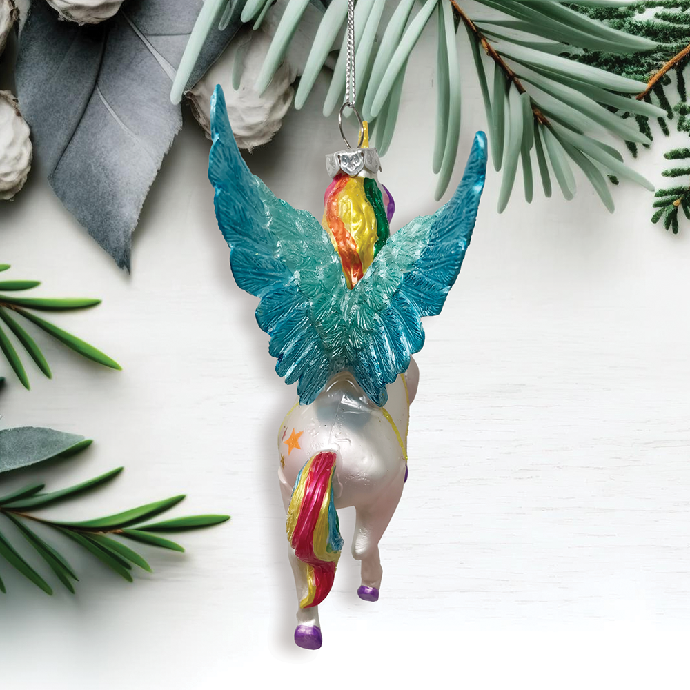 OrnamentallyYou - Wholesale Ornament - Cute Colorful Unicorn Glass Christmas Ornament2