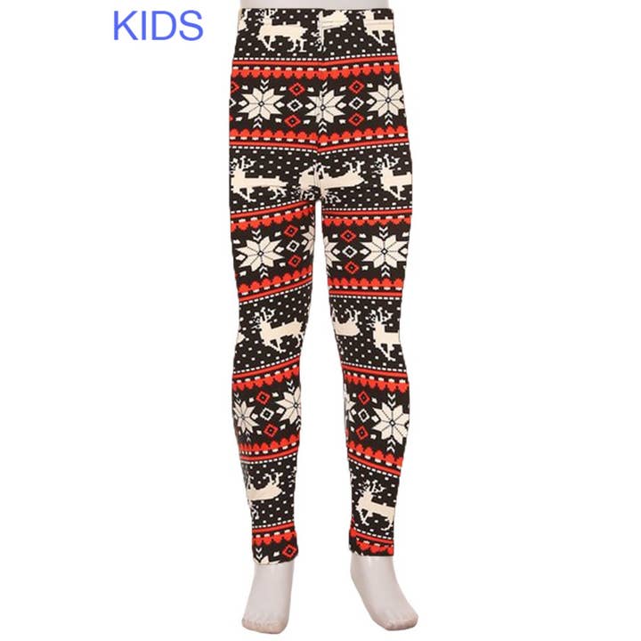 Buttery Soft Print-Leggings für Kinder für den Großhandel von Leggings Depot