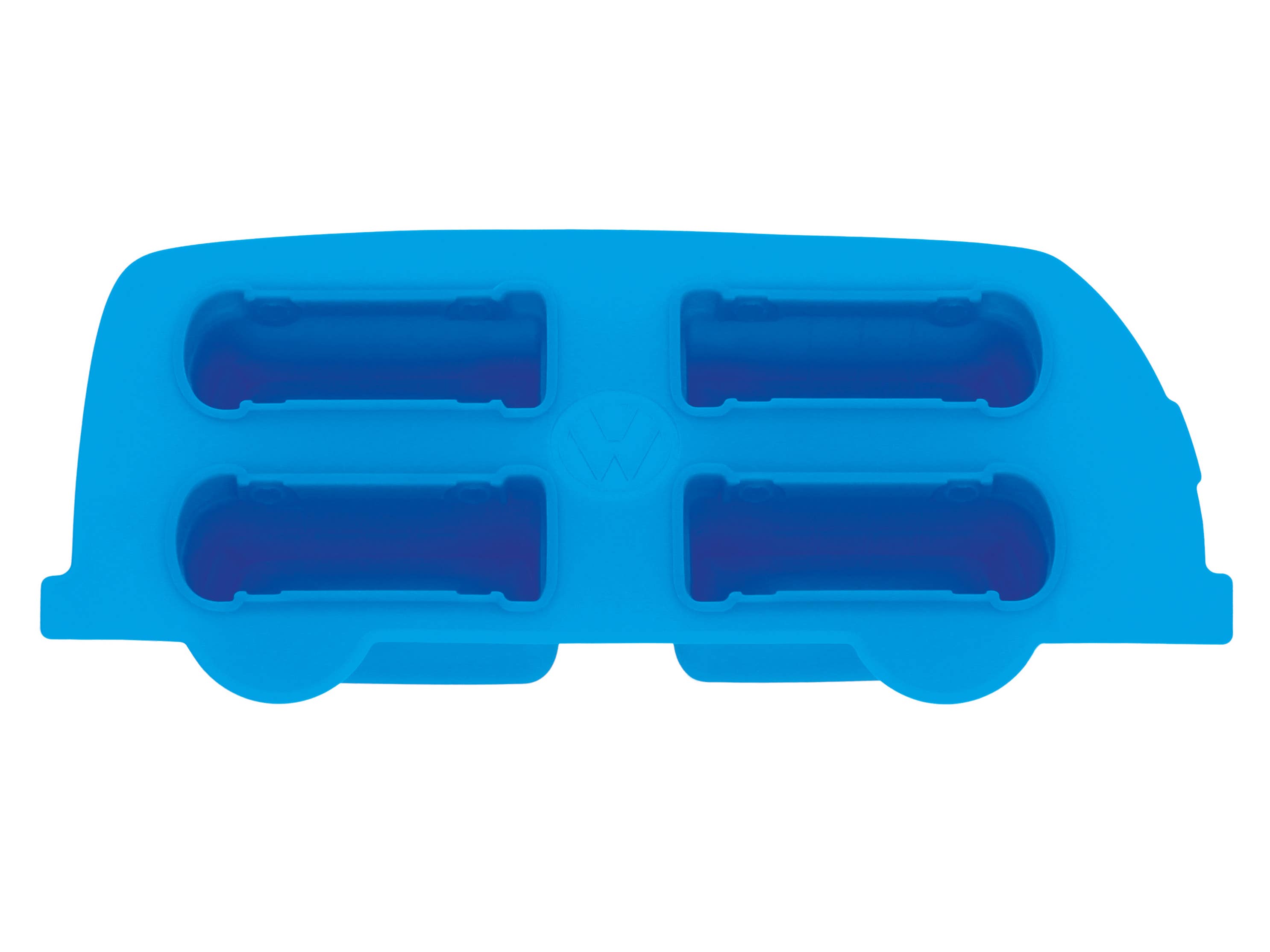 VW Collection by BRISA - Wholesale Ice Tray/Mold - VW Bus Silicone Ice Cube Tray/Baking/Praline Form - BL4