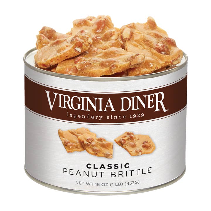 16 oz. Classic Peanut Brittle for wholesale by Virginia Diner, Inc.