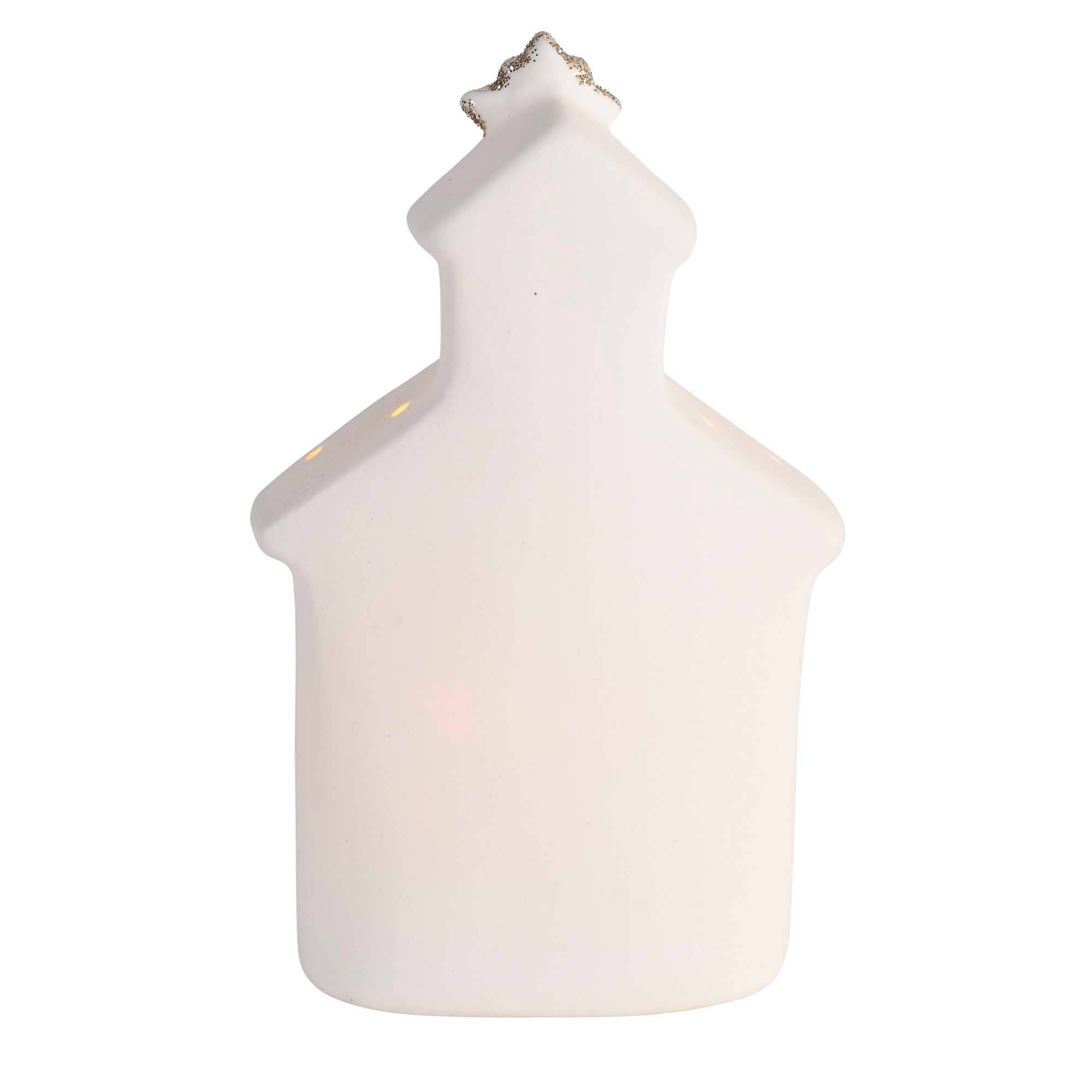 Cottage Garden - Wholesale Nativity Scene Decor - Nativity LED Light Up Church Porcelain2