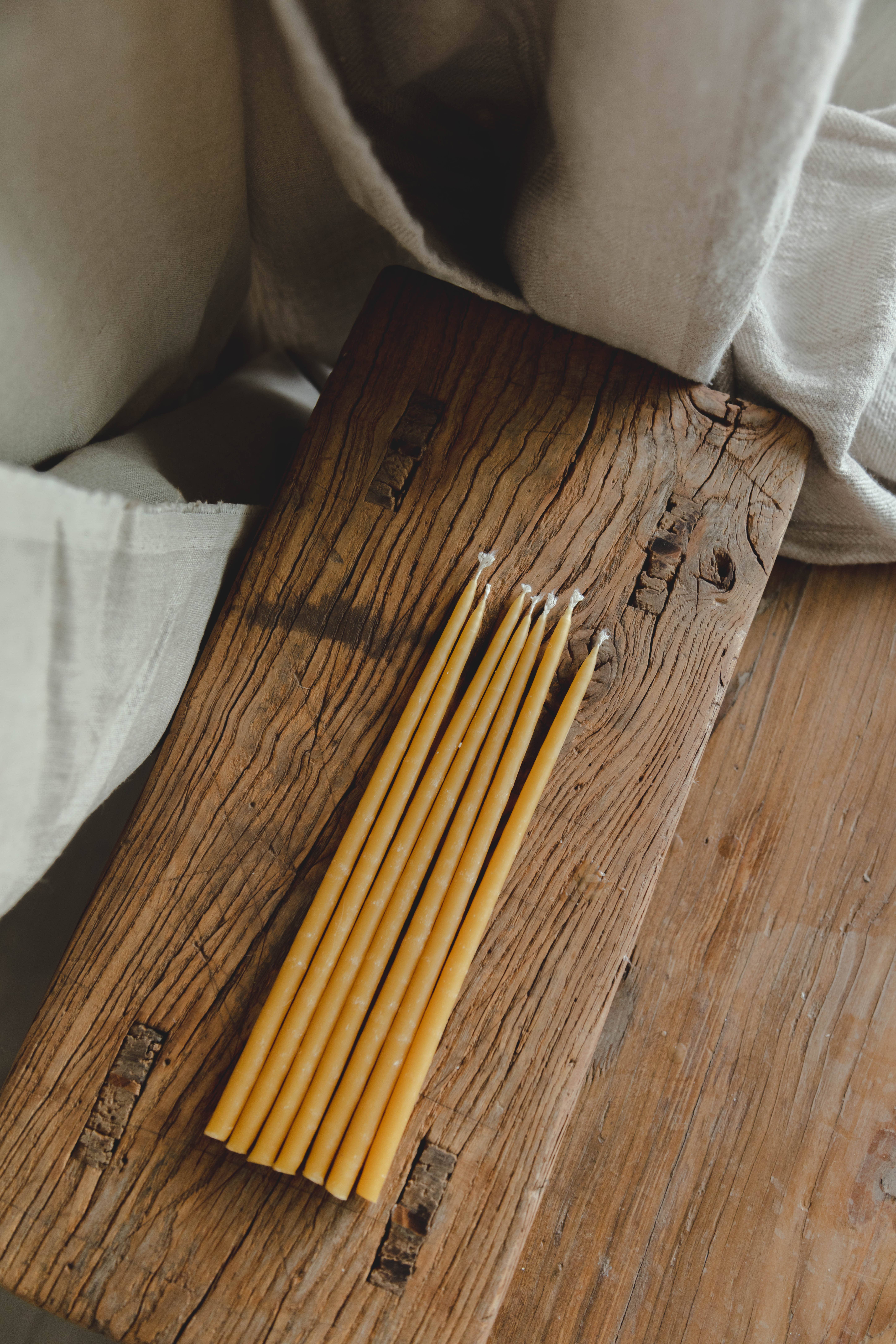 Coe 112 - Wholesale Tapered Candle/Candlestick - 1/4" Monastery Beeswax Candle Taper2