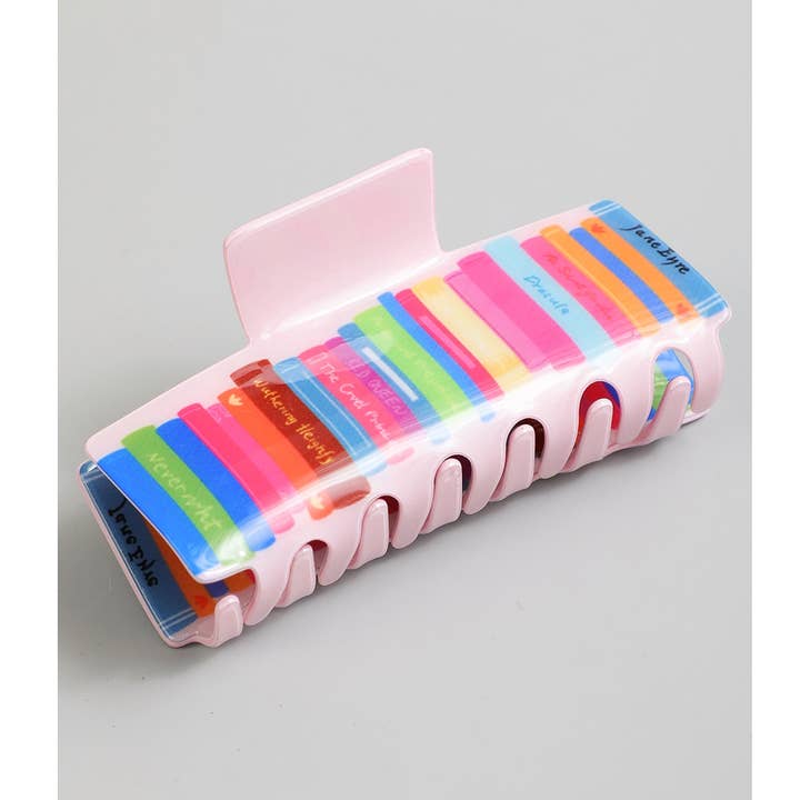 BOOK SHELF HAIR CLIP for wholesale by Girly