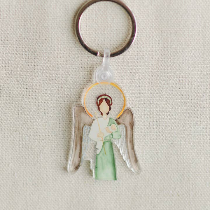 Emily S Pitre Art - Wholesale Keychain - Women's - Guardian Angel Keychain