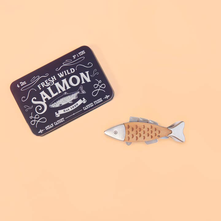 Balvi - Wholesale Handy Tool - Multitool, Wild Salmon, metal box, wood18