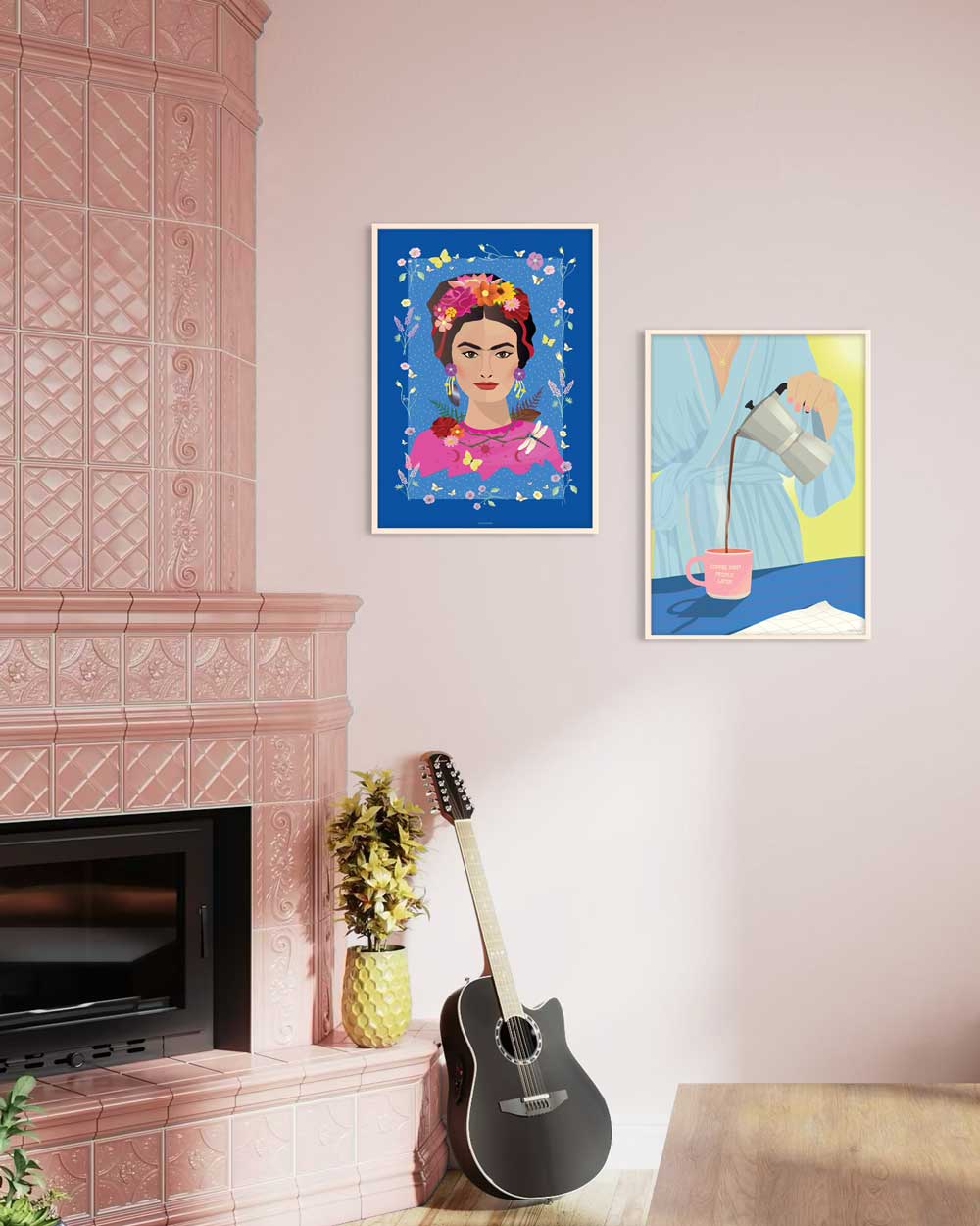 ViSSEVASSE - Vendita all'ingrosso Poster - FRIDA KAHLO - manifesto per la raccolta fondi6