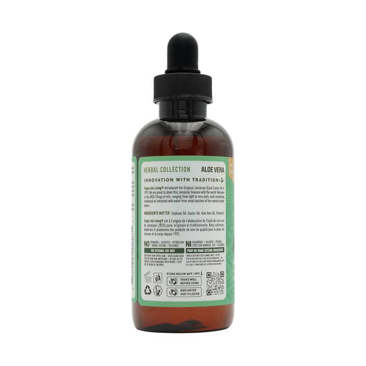 Tropic Isle Living - Wholesale Hair Oil - Aloe Vera Jamaican Black Castor Oil 4oz2