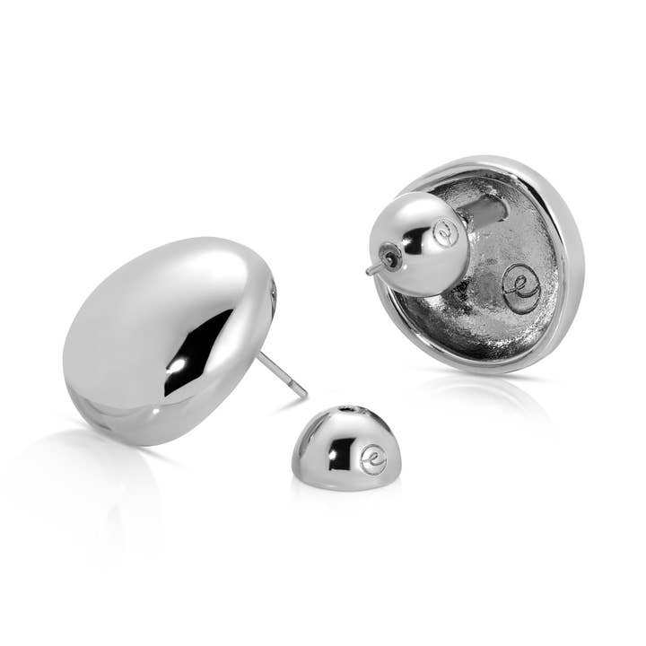 Ettika - Wholesale Stud/post earrings - Polished Pebble Stud Earrings4