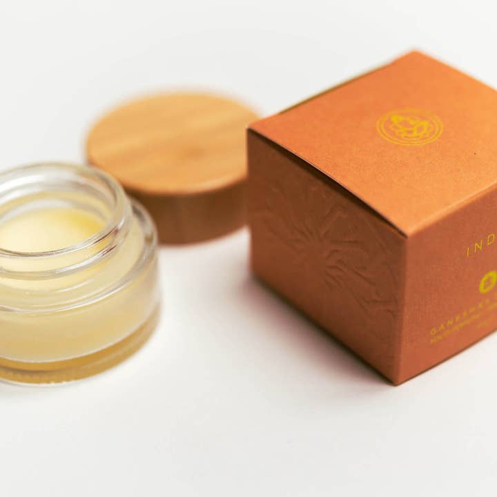 Ganesha's Garden India Solid Perfume for wholesale by Between Heaven & Earth Mfg.