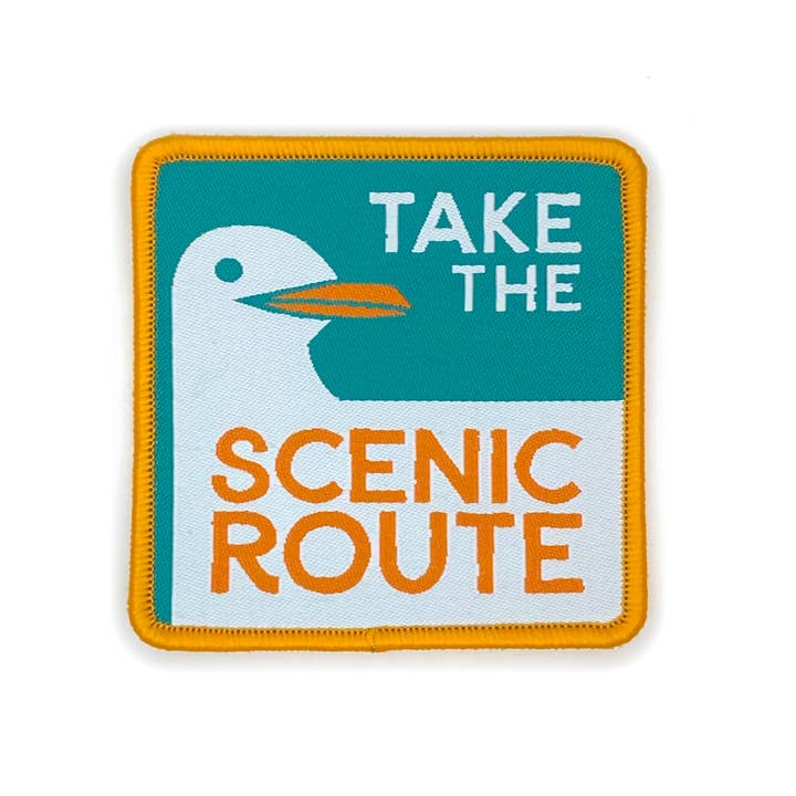 Scenic Seagull Patch for wholesale by Poppy & Quail