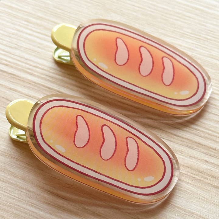 lu bremer design - Wholesale Hair Clip - Women's - bread baguette hair clip2