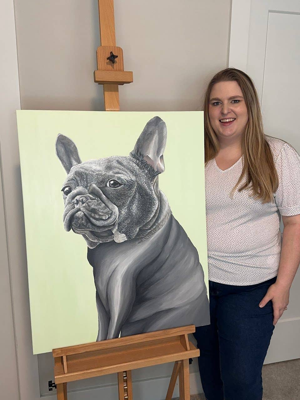 Audrey Gale + Art - Wholesale Art Print - French Bulldog Art Print1