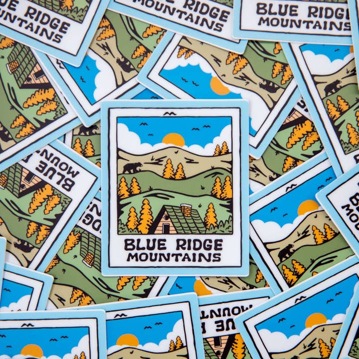 Menottees - Wholesale Sticker - A Blue Ridge Day Picture | Sticker1