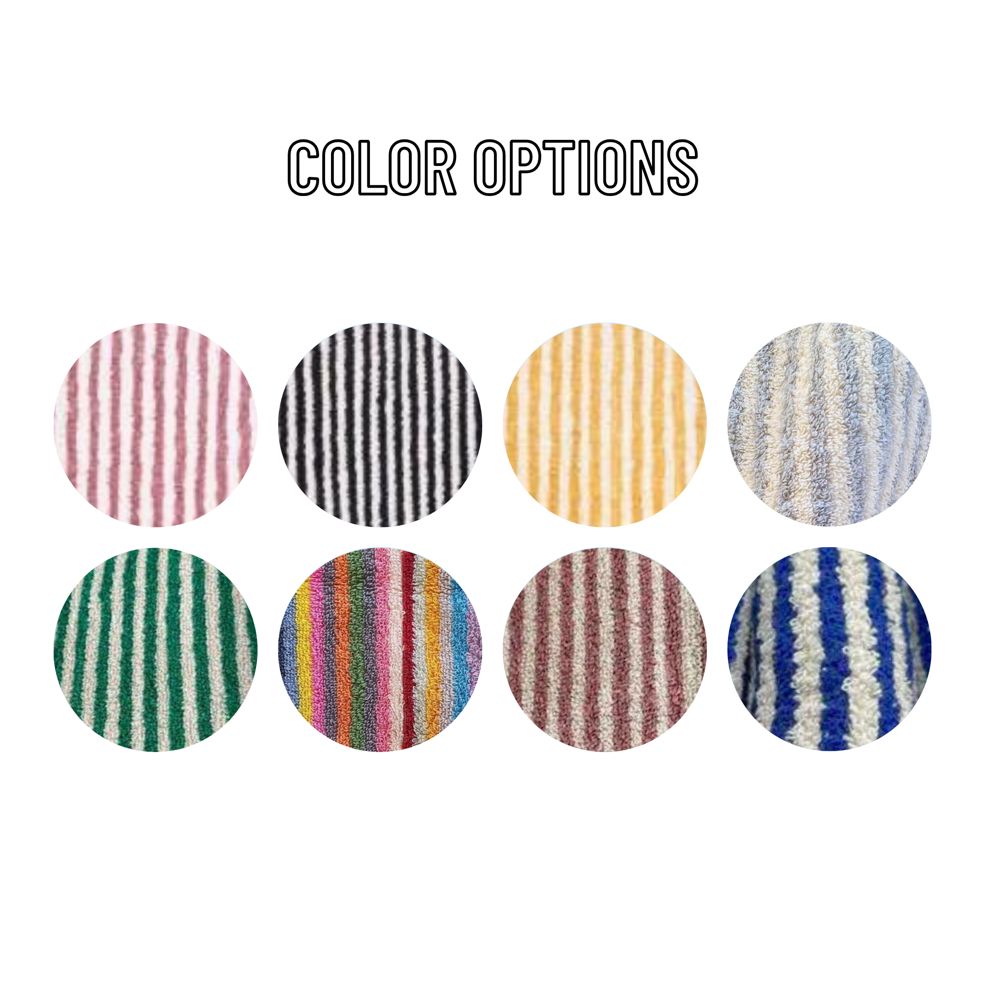 Buld&Co. - Venta al por mayor Toallas de baño - Toalla turca tejida a mano, toalla de mano de baño de playa a rayas, KARA0