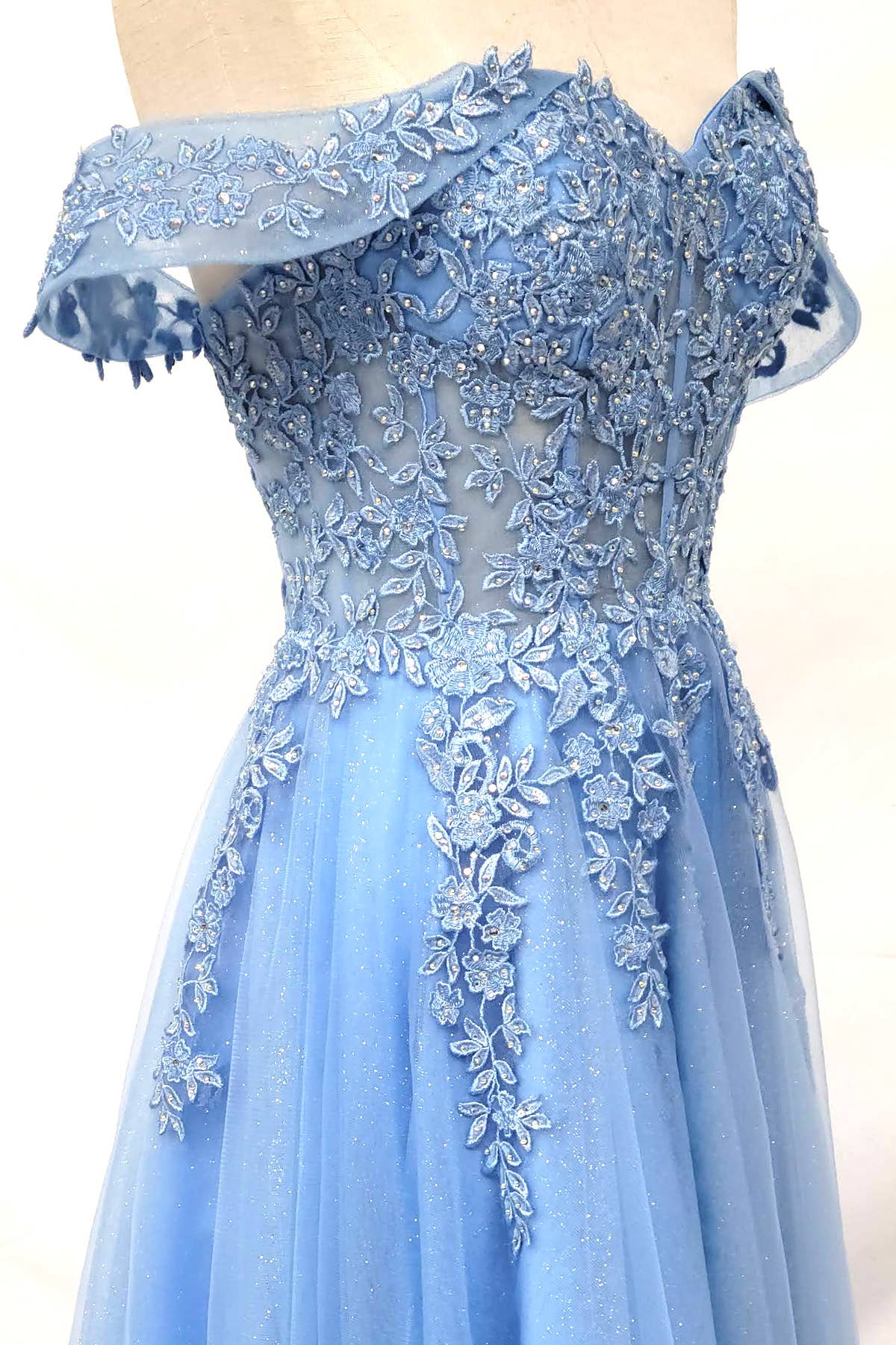 Chicas – Großhandel Abendkleid – Damen – Langes Kleid mit Korsett C33628