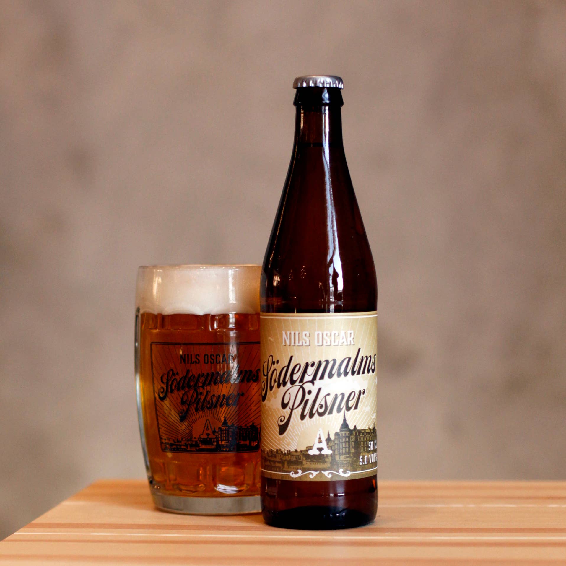 Nils Oscar - Wholesale Beer - Nils Oscar Södermalmspilsner 50 cl1