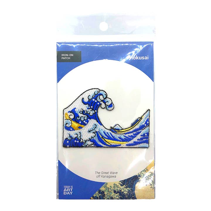 Today is Art Day - Wholesale Patch - Patch - Great Wave - Hokusai2