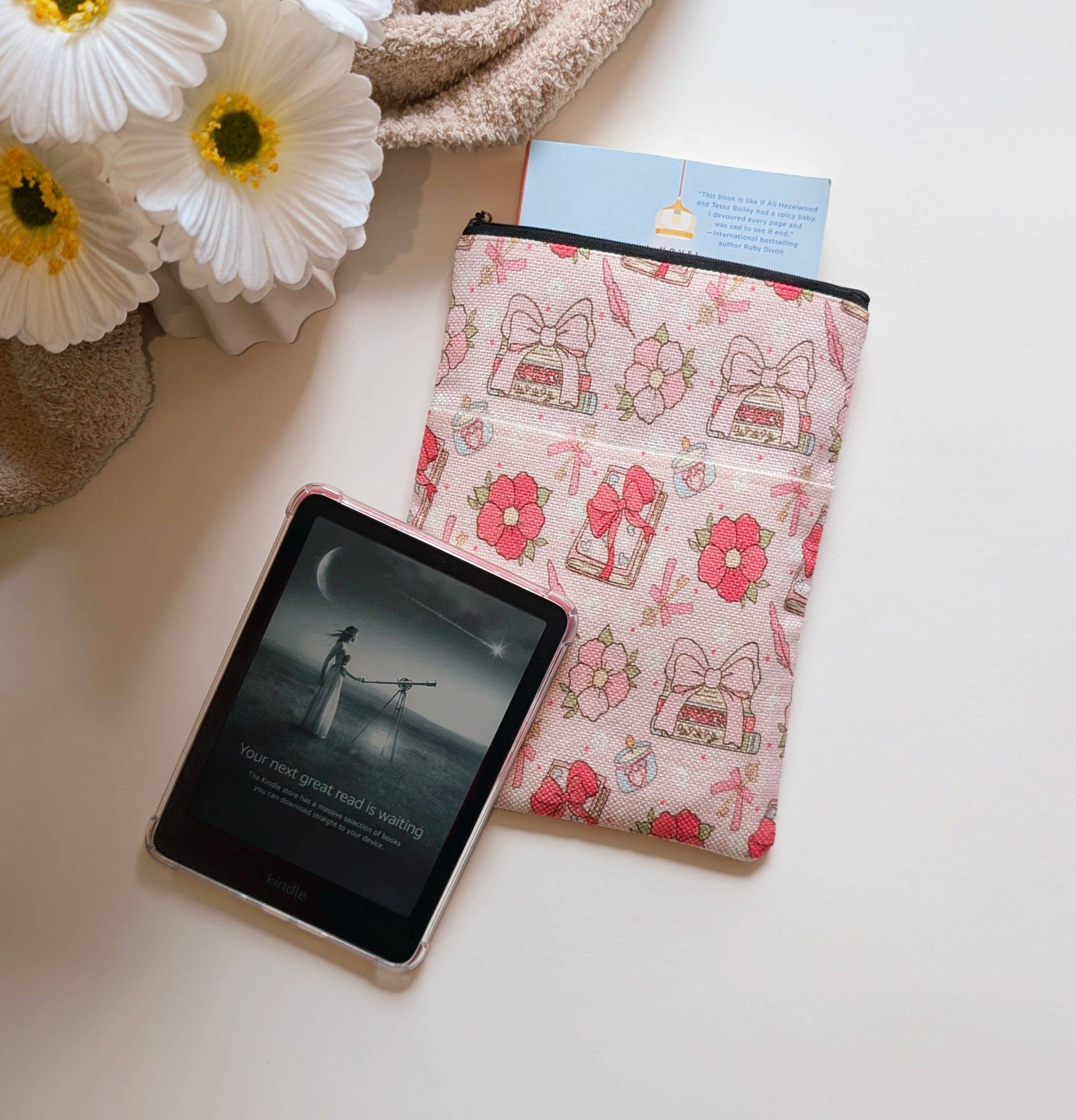 The Gift Genie LLC - Wholesale Bookcase - Book & Kindle Sleeve0