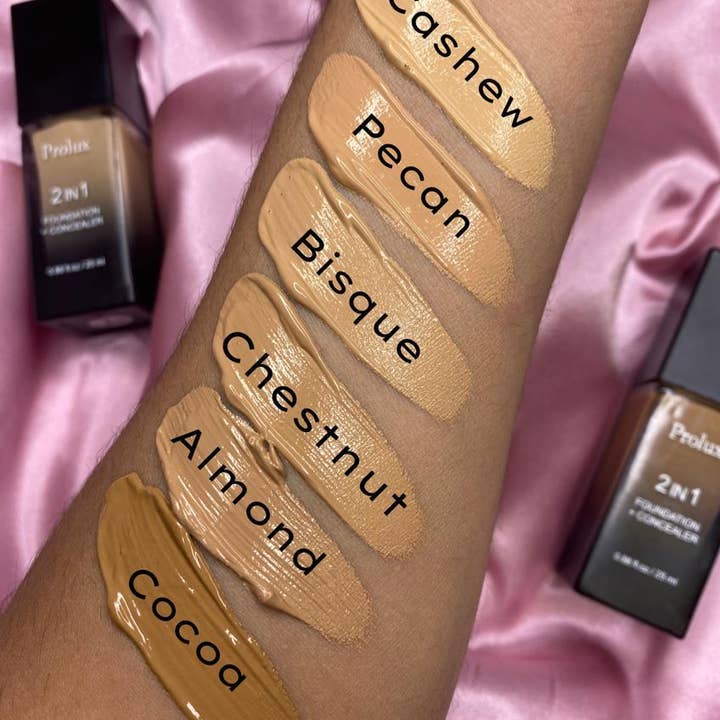 Efon International Corp. - Wholesale Foundation - 2 In 1 Foundation And Concealer Flawless Skin In One Step