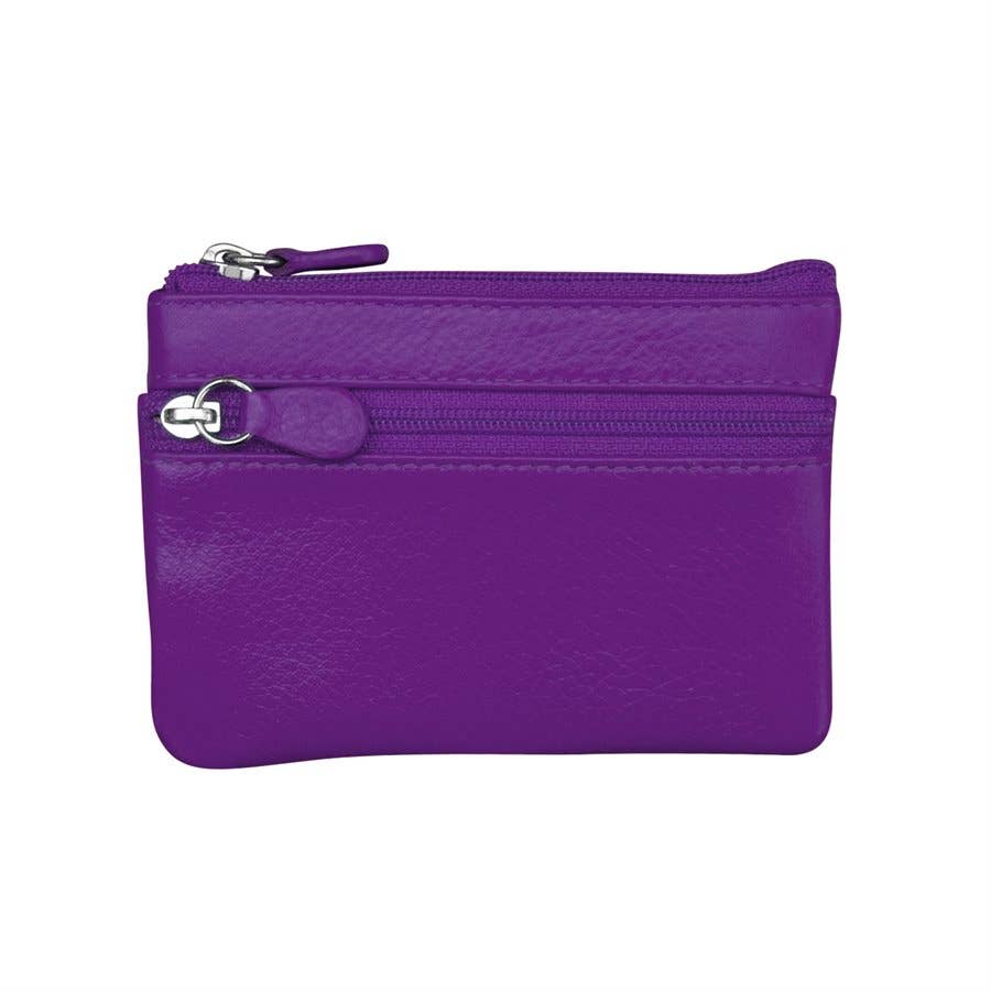 ili New York – Großhandel Geldbörse – Damen – 6414 Mini-Schlüssel-/Geldbörse aus Leder7