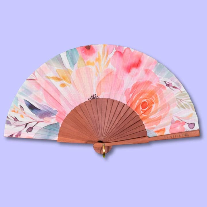 JolieJulie-MaLune-VentiLLo - Wholesale Handheld Folding Fan - FLO 24 fan
