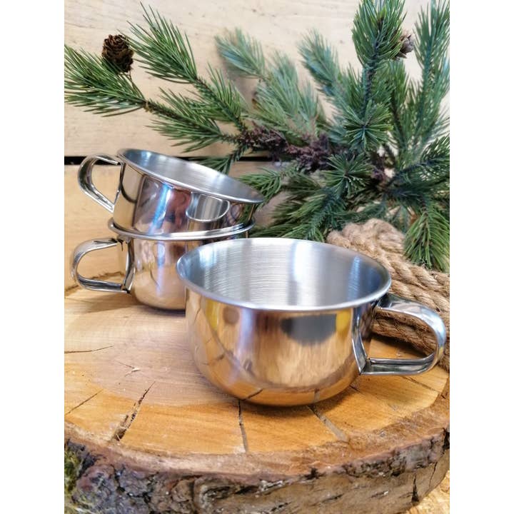 The Soap Shack – wholesale Shaving set/kit – Men's – Stainless Steel Shaving Mug3