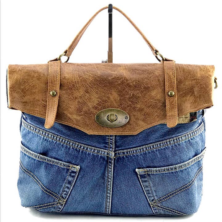 POSTINA LEONARDO VINTAGE DENIM PATTA ELE COVER for wholesale by MILANO AMOUR