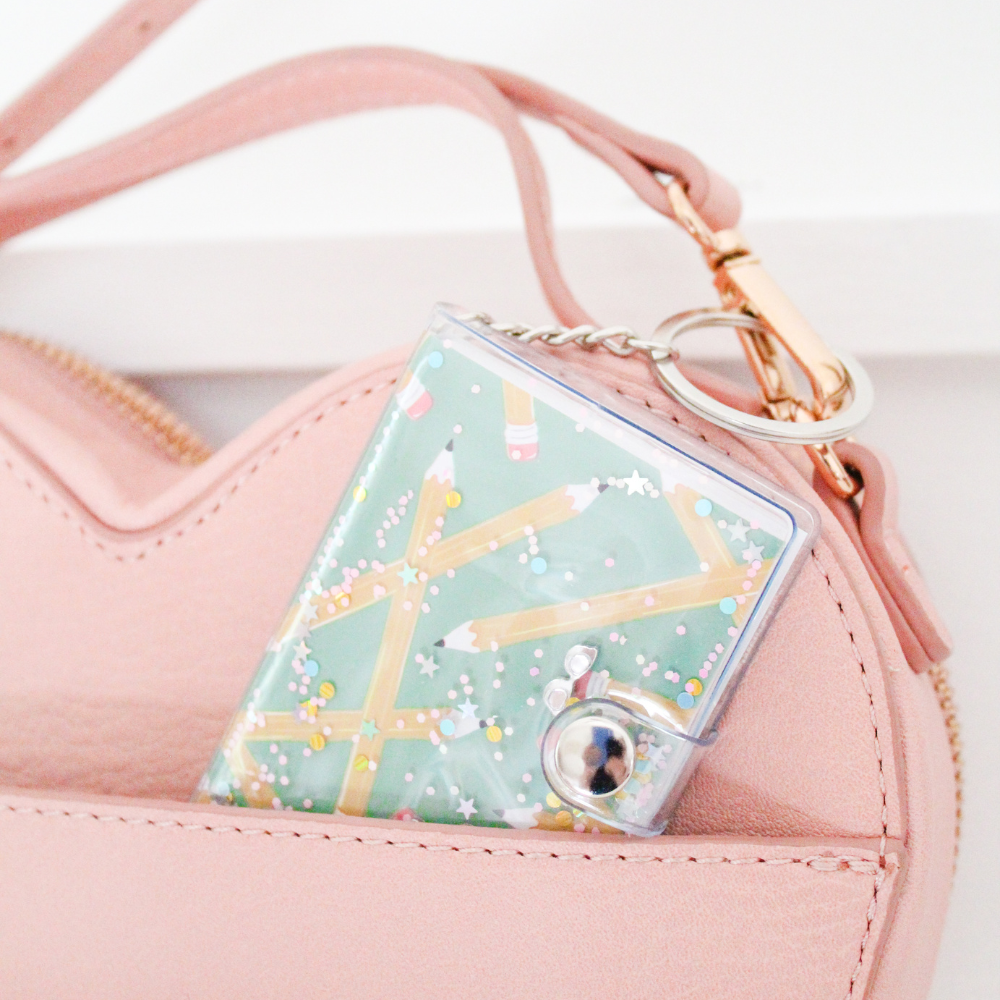 Jollity & Co. + Daydream Society – wholesale Keychain – Child – Smarty Pants Notebook Keychain - 4 Color Options8