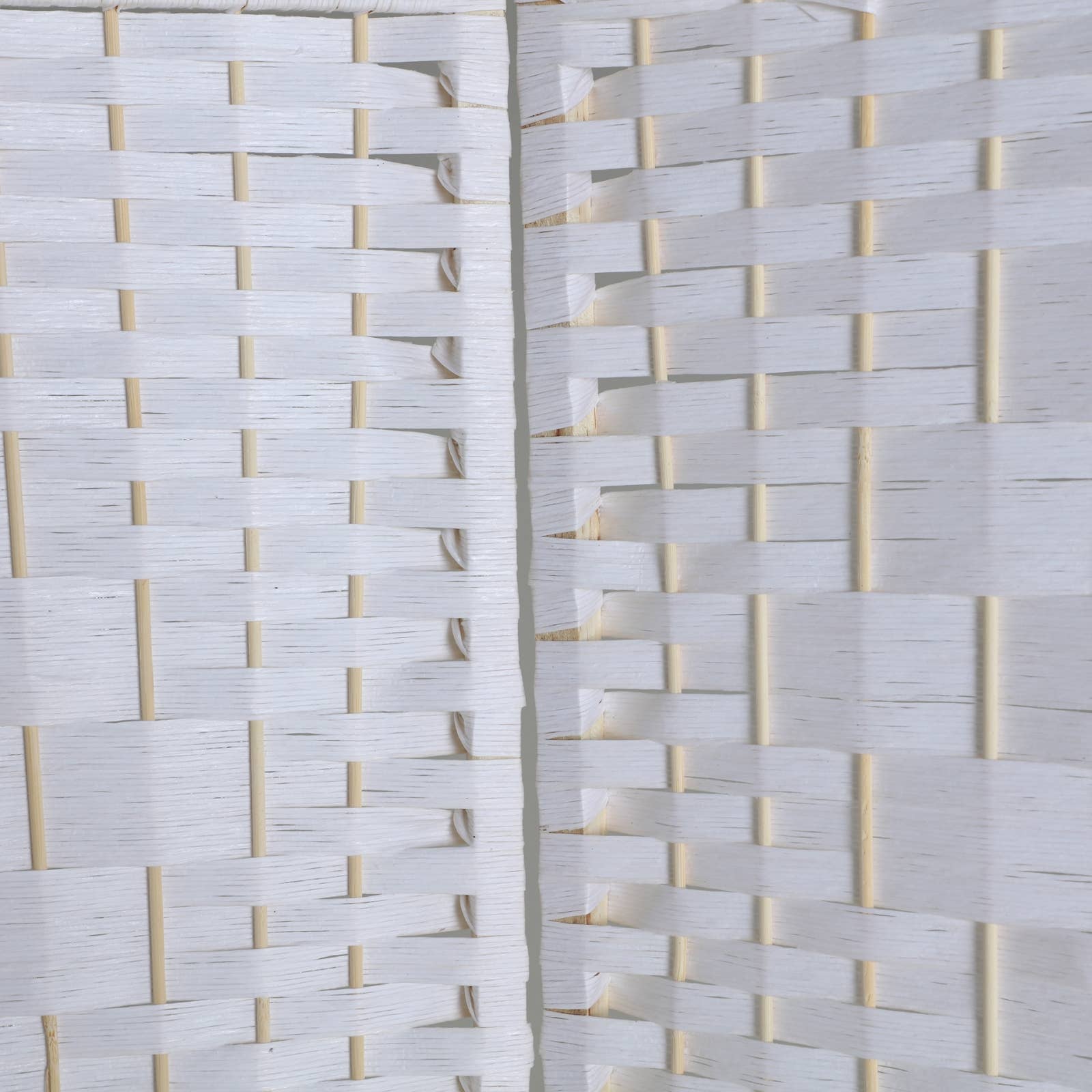 B&B - Wholesale Wall Accent - Wicker Screen, In White Color, 120X2X180cm2