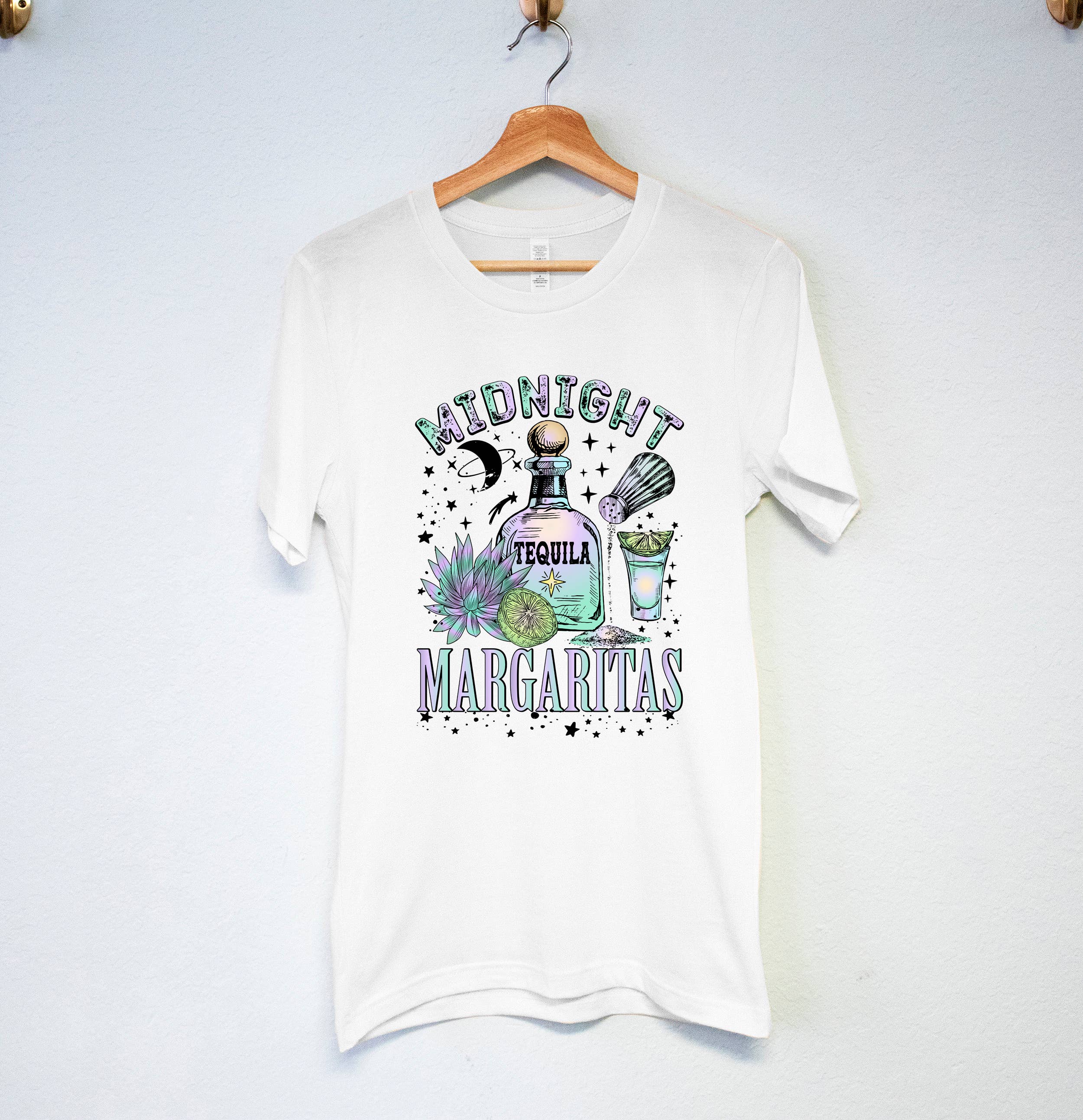 Nobullwoman Apparel - Wholesale Screen Printed T-Shirt - Women's - Midnight Margaritas Women's Halloween T-Shirt4