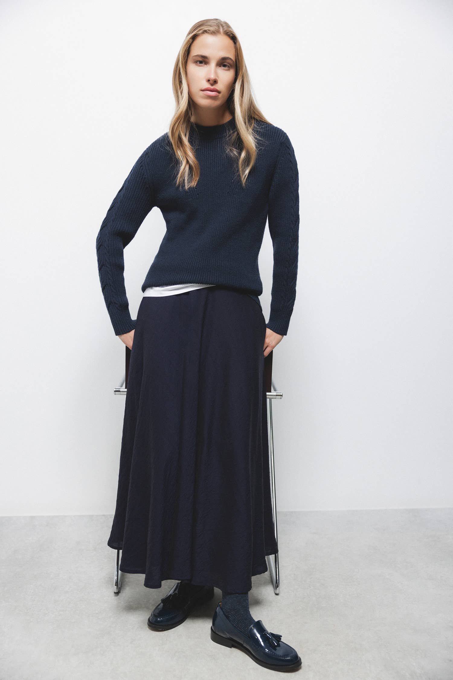 Lanidor - Venta al por mayor Falda - Mujer - Falda lisa (400538-48)0