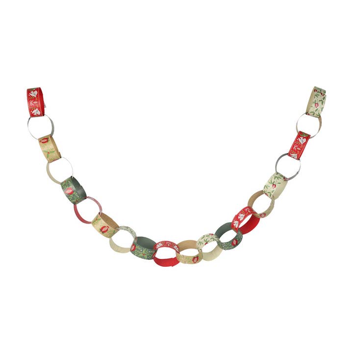 Talking Tables UK - Wholesale Christmas decoration - Folklore Paper Chains - 100 Pack3