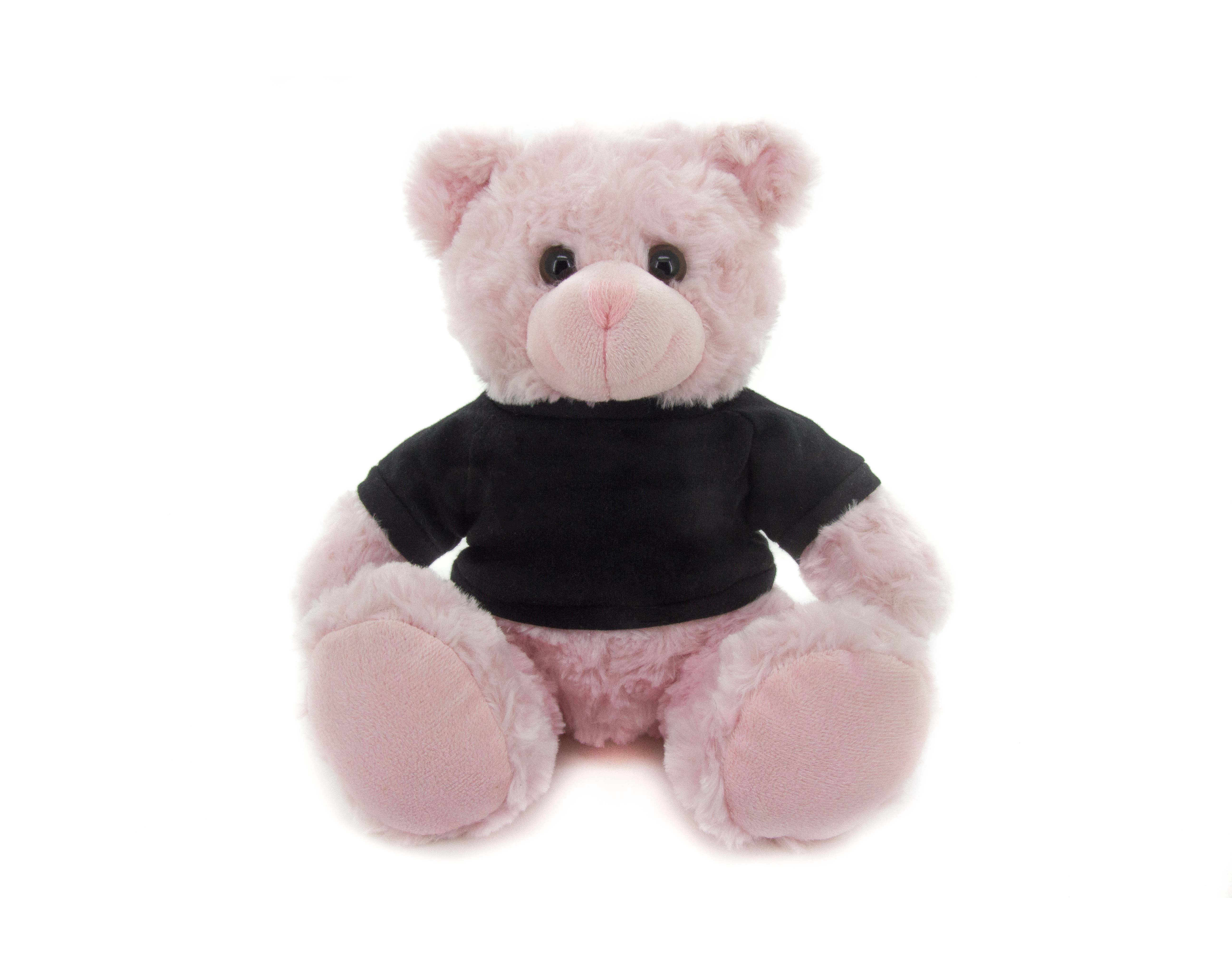 Plushland – wholesale Fyllda/plyschleksaker - Barn och baby – 12" Personlig nallebjörn i T-shirt | Anpassad plyschbjörn92